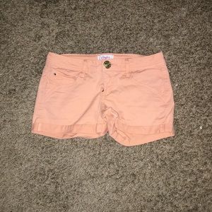 orange shorts